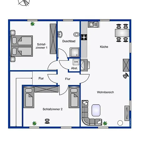 Suedernest 2 Apartment *